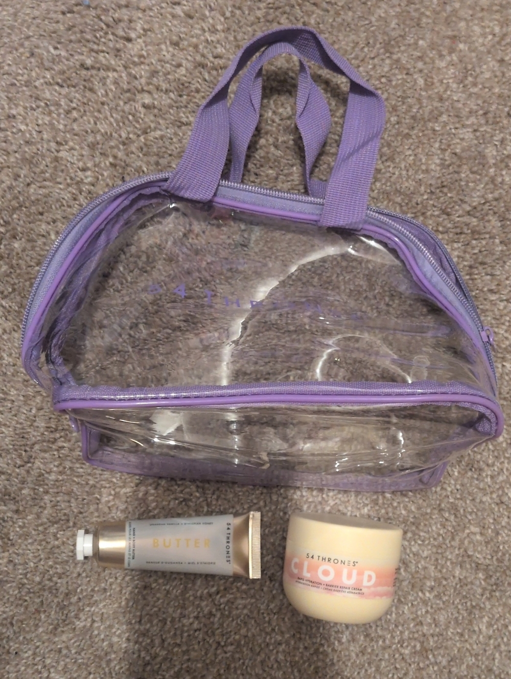 54 Thrones Travel Tote Bag And Mini Vanilla Butter And Cloud Cream